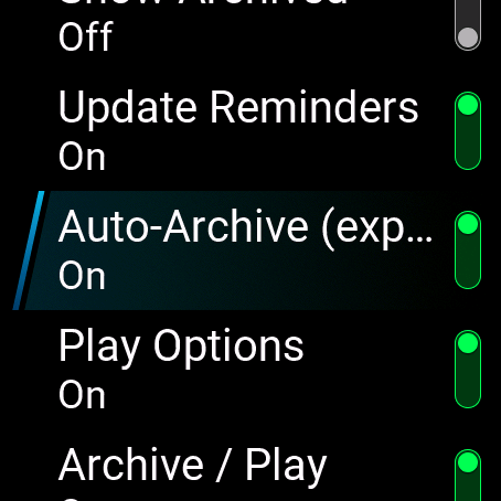 Alohacasts: your favorite podcasts on your wrist · Screenshot 2