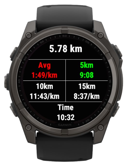 Live Pace Speed Calculator · Screenshot 3