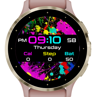 Colorful Splashes · Screenshot 1