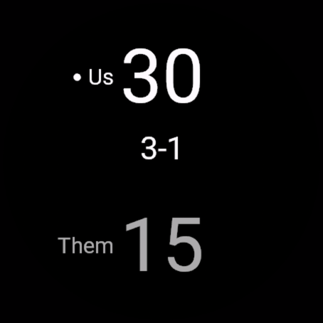 Tennis Score - Match Scorekeeper · Screenshot 0