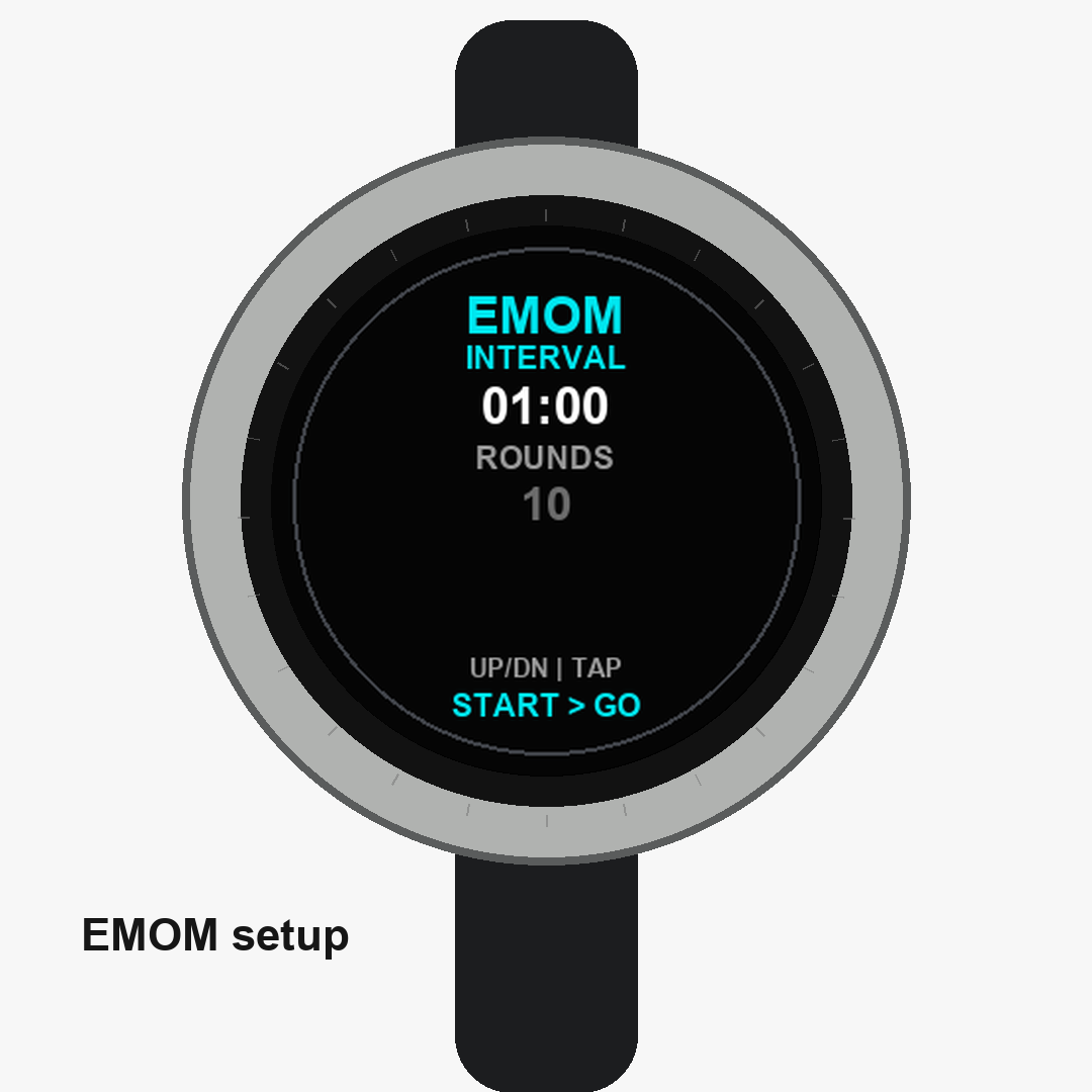 Hybrid Interval Timer · Screenshot 2
