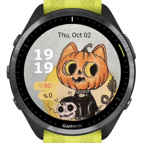 Halloween Pumpkin Cat Skull · Screenshot 2