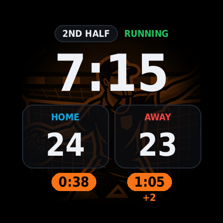 HandbalTimer · Screenshot 1