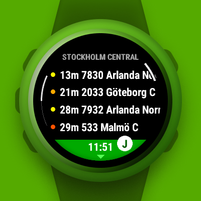 Avgånär: Sweden departures · Screenshot 3