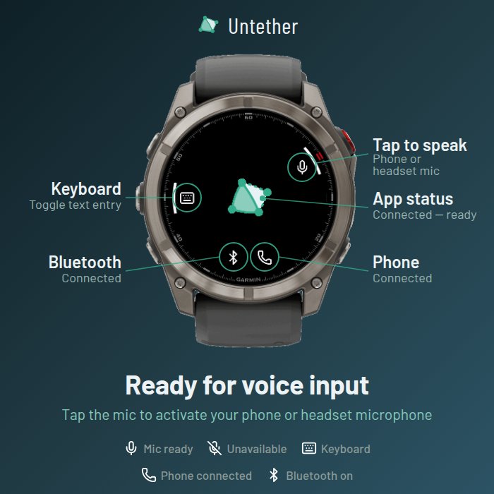 Untether Comms (Beta) - Voice Reply · Screenshot 2