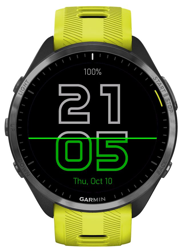Colorful Time – Vibrant Gradient Minimal Digital · Screenshot 1