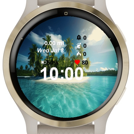 Island Surrounded By Palm Trees · Screenshot 0