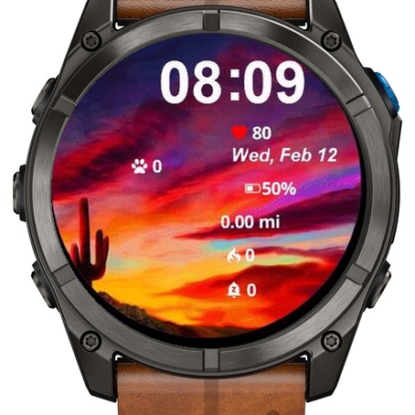 Desert Sunset Scene · Screenshot 1