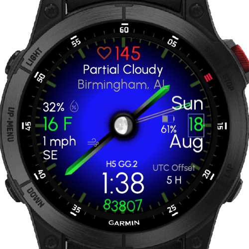 Gradient Green (Garmin Wx - TRIAL ONLY) · Screenshot 0