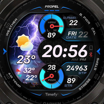 Fenix 8 PROPEL Multi Data · Screenshot 1