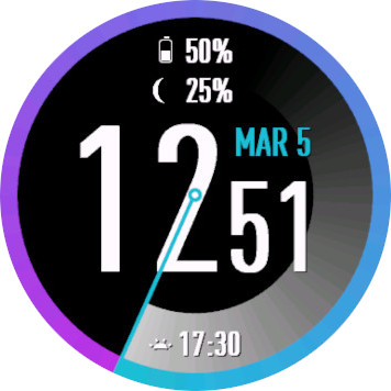 Arkspin Watch Face · Screenshot 2