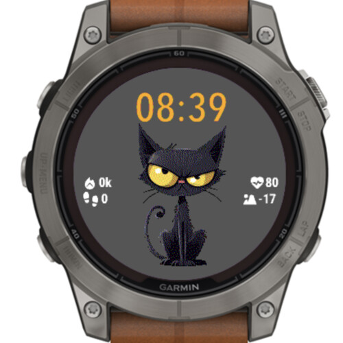 Grumpy Black Cat · Screenshot 1