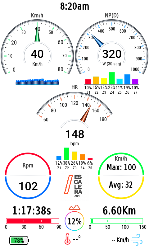 Escalera P4 Dash · Screenshot 1
