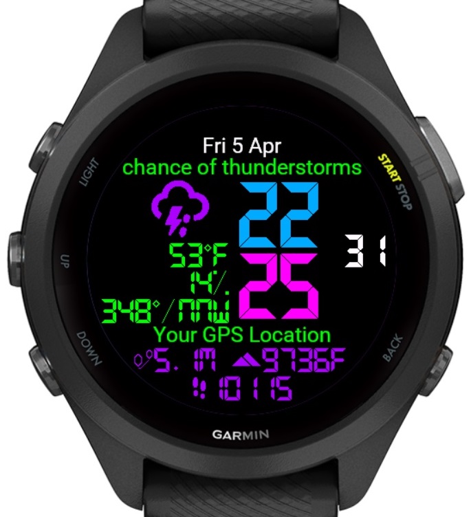 LCD GWeather2 5