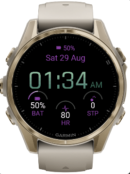 Data Face – Custom Stats Watch Face · Screenshot 0