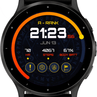 Solo Leveling Watch Face · Screenshot 1