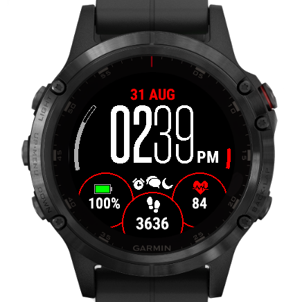 FT Digital watch face screenshot 4
