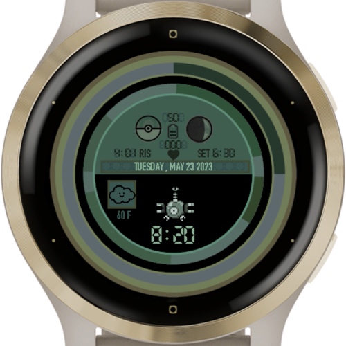 Free Poke Pet watch face screenshot 3