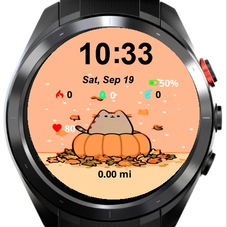 Cat Sitting Top Pumpkin · Screenshot 2