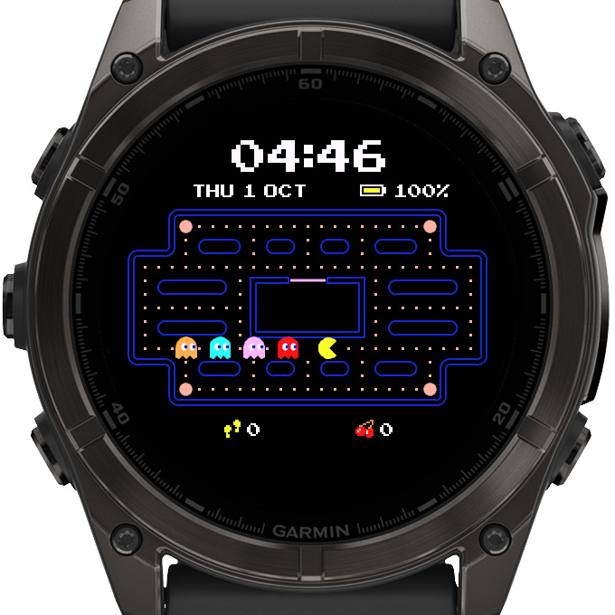 Pac-Man Maze 80s Arcade Ghosts Watch Face · Screenshot 2