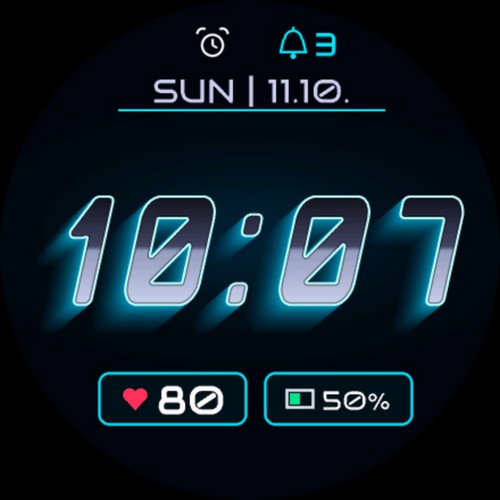 NeonTime Chrome Edge · Screenshot 0