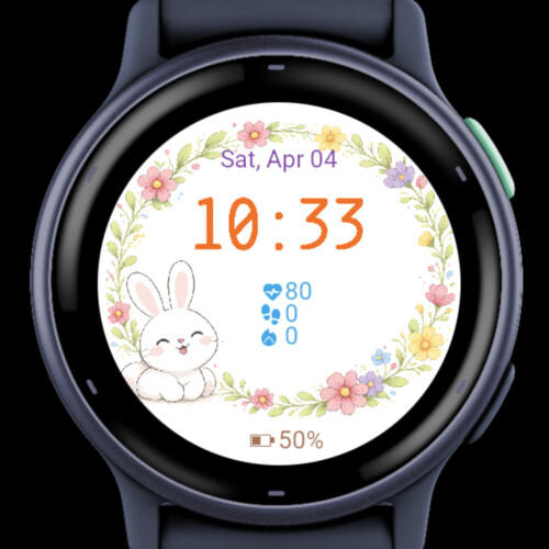 Floral Bunny 2