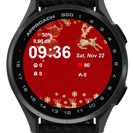 Christmas Reindeers Snowflakes 3