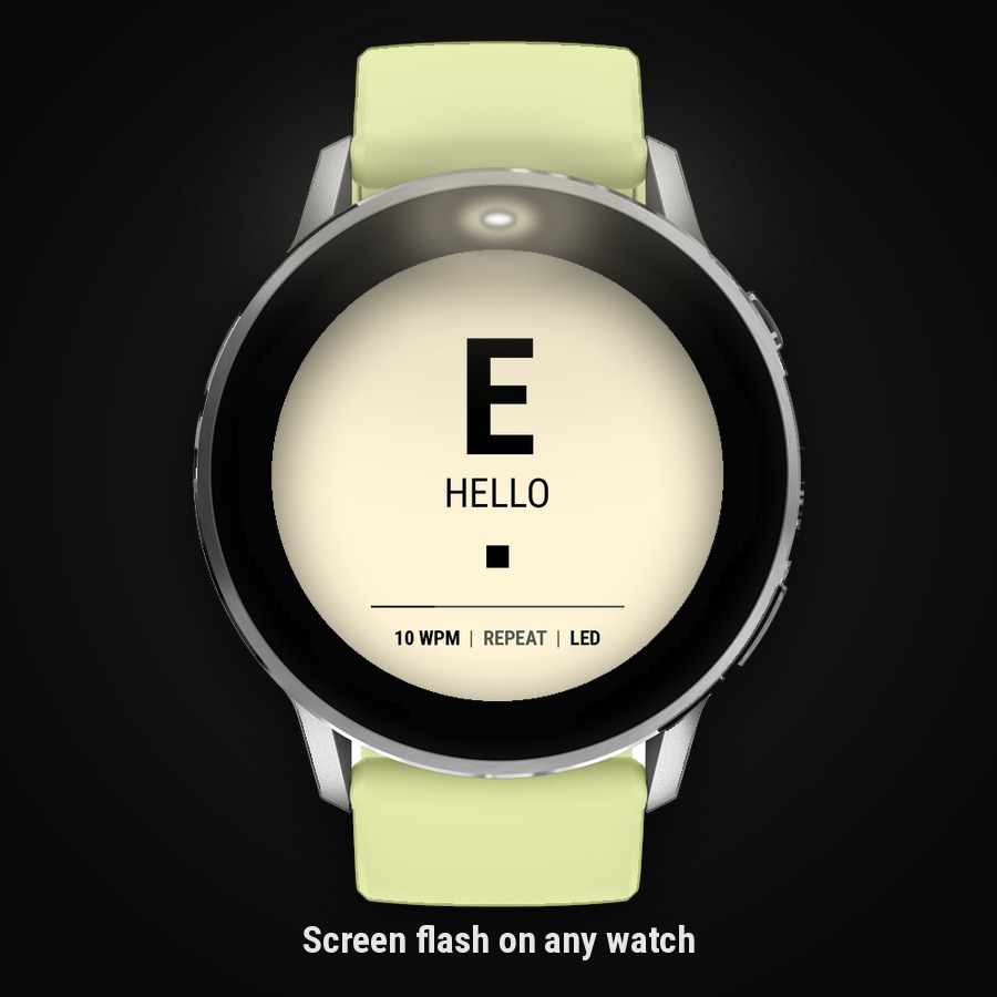 Morse Beacon: Flashlight Morse Code · Screenshot 3