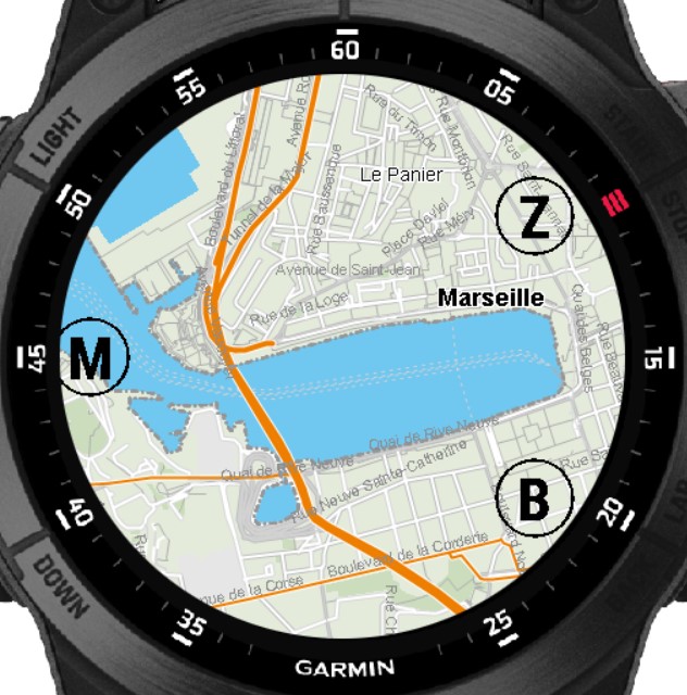 Sailing waypoints with maps · Screenshot 1