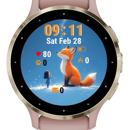 Little Girl Looking At Fox · Screenshot 0