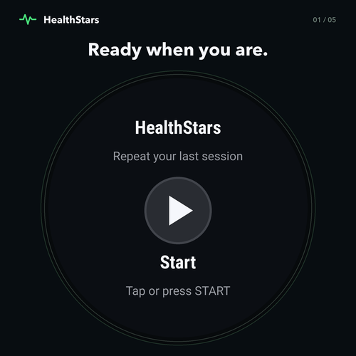 HealthStars: Train Your Heart · Screenshot 0