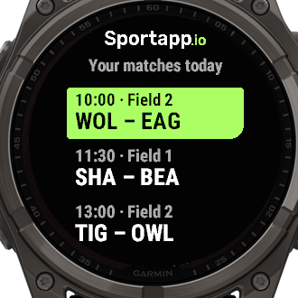 SportApp.io clock · Screenshot 1