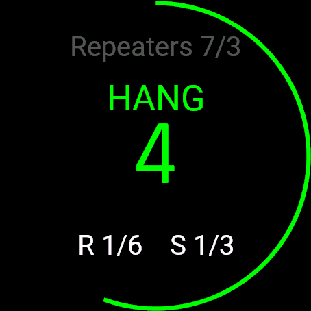 Hangboard - Climbing training · Screenshot 2