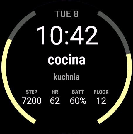 Lexicon | Spanish Vocabulary Watch Face - StateCue · Screenshot 0
