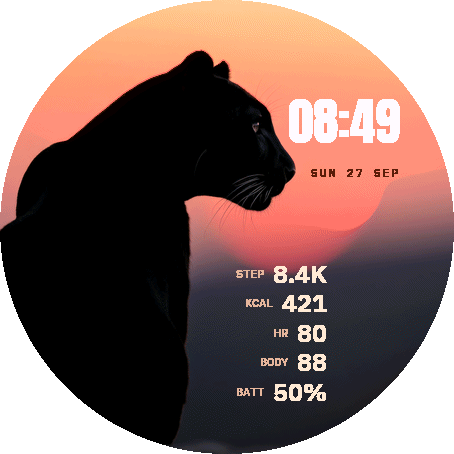 Sunset Panther AMOLED · Screenshot 2