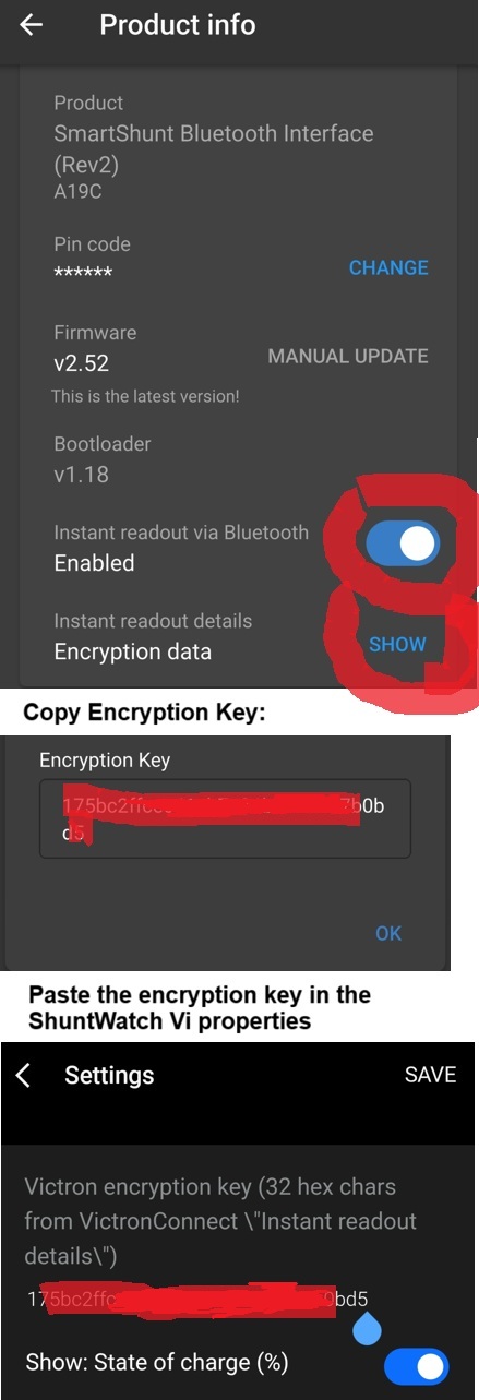 ShuntWatch Vi Data Field - Battery Bank Monitor · Screenshot 4