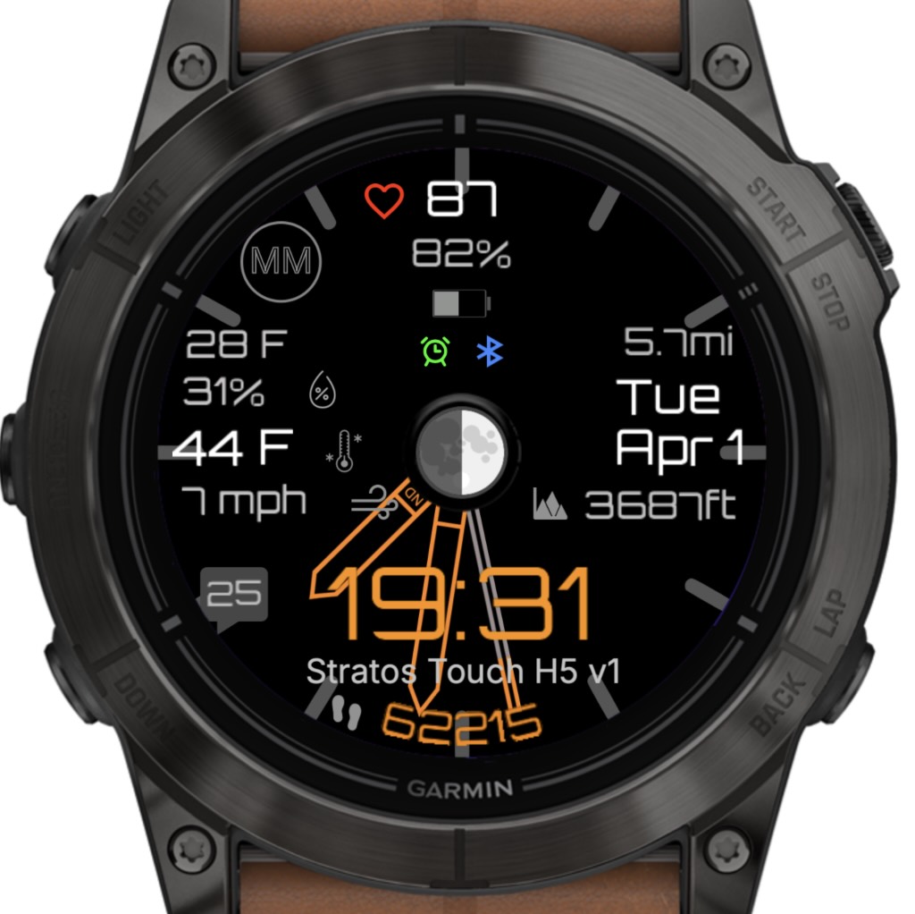 Stratos Touch H5 (Garmin Weather) · Screenshot 1