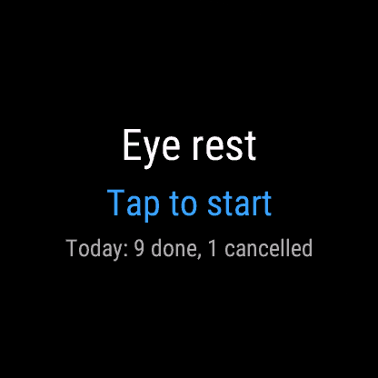 Eye Rest 20 – 20-20-20 Eye Break Reminder · Screenshot 1