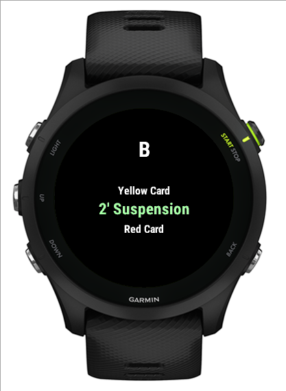 TwoMinutes: Handball Referee · Screenshot 2