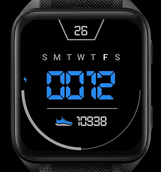 MnM DIGITAL ELECTRIC BLUE "AMOLED" · Screenshot 2
