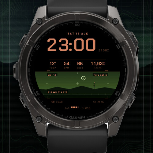 Sentry – 军事战术夜视表盘 · 军用风格 NVG 表面 · Screenshot 2