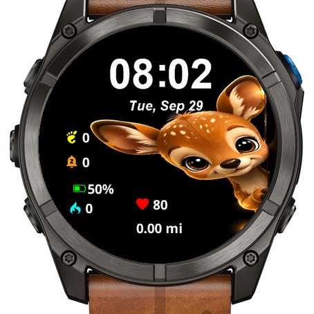 Close Up Deer Peeking · Screenshot 1