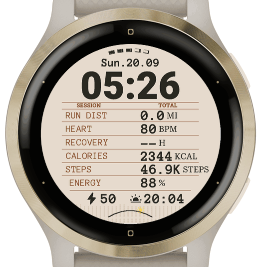 Training Log · Screenshot 2