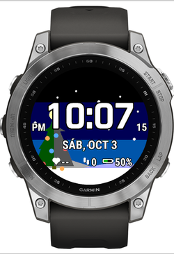 Christmas Tree: Snowy Night Watch Face · Screenshot 4