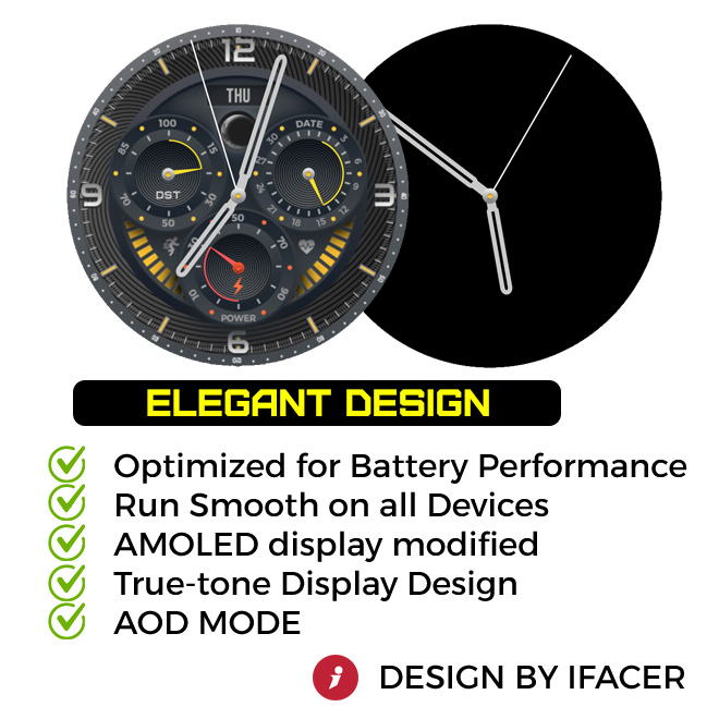 iFacer – Noble Graphite · Screenshot 1