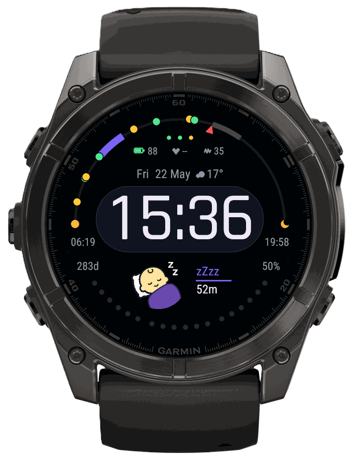 BabyTrack WatchFace · Screenshot 0