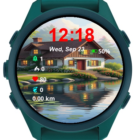Painting House Flowers Rocks Water · Screenshot 1
