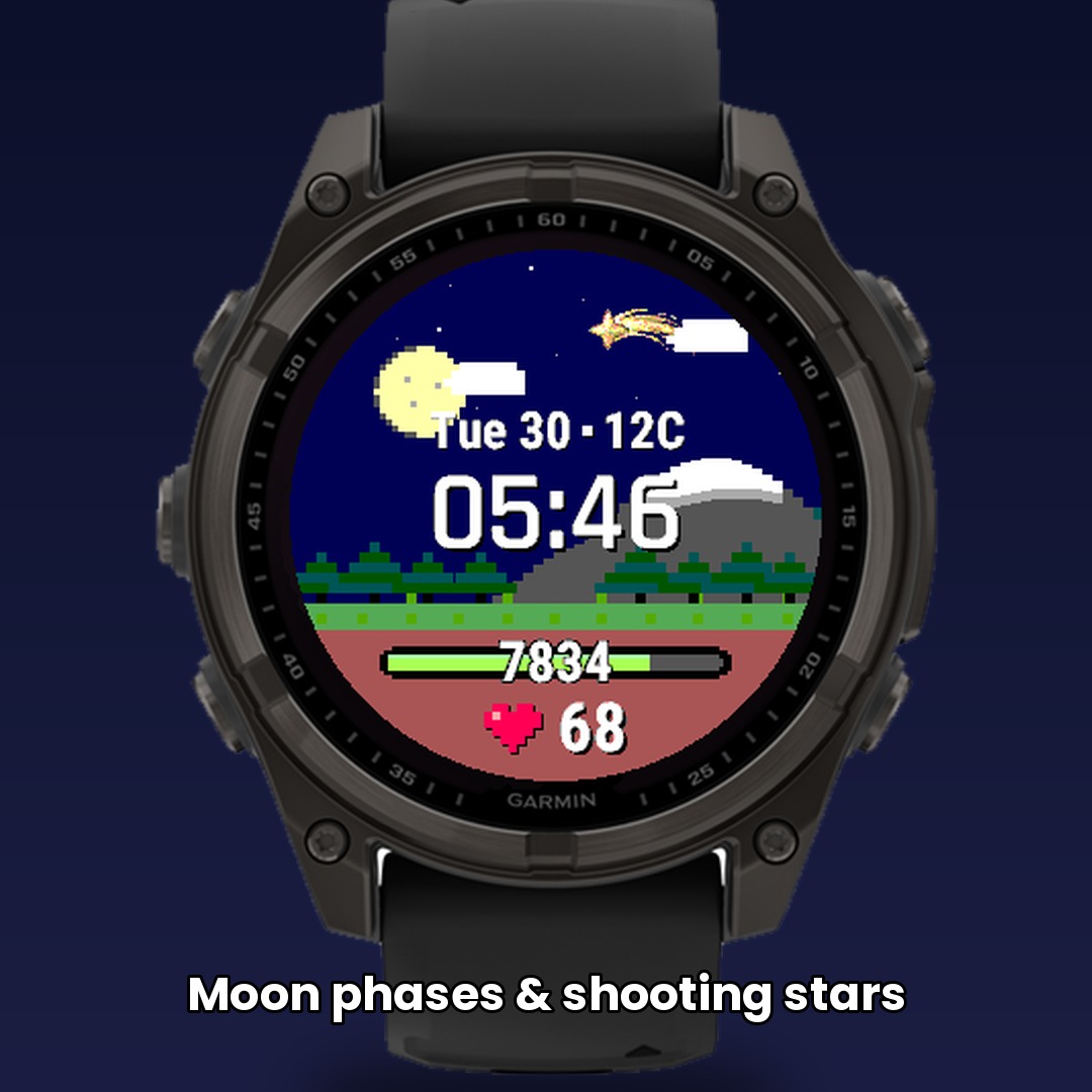 Voxel - A living pixel-art world on your wrist · Screenshot 2