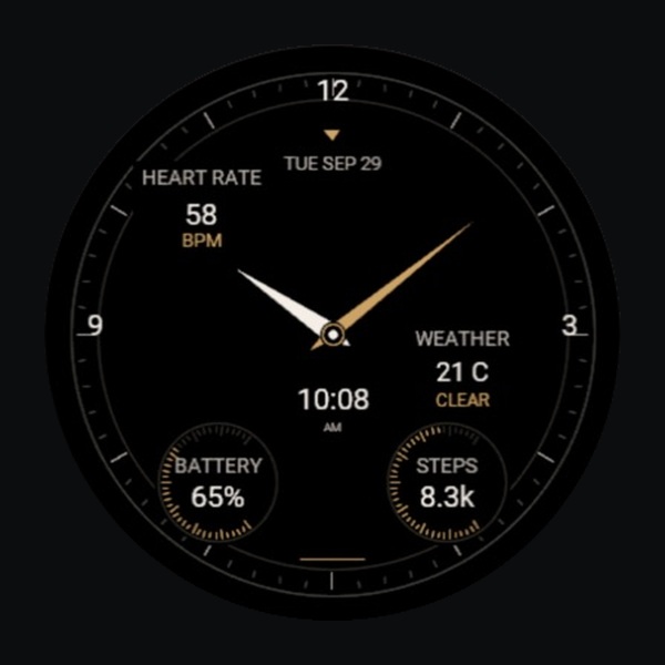 Cockpit Analog Watch Face · Screenshot 1