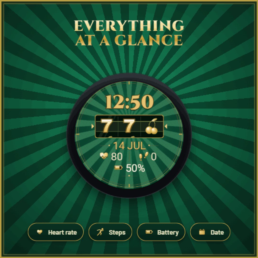 Casino Royale 777 表盘 · Screenshot 2